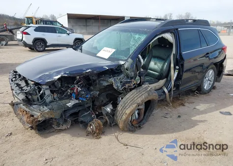 2018 Subaru Outback 2.5I Premium из США, поврежденный, VIN 4S4BSADC3J3251460